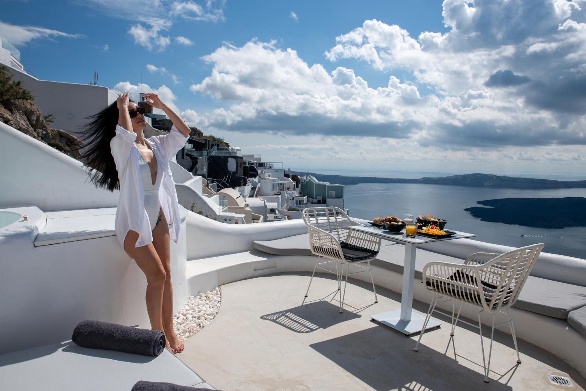 Heavens Edge Hotel Imerovigli  Ngoại thất bức ảnh